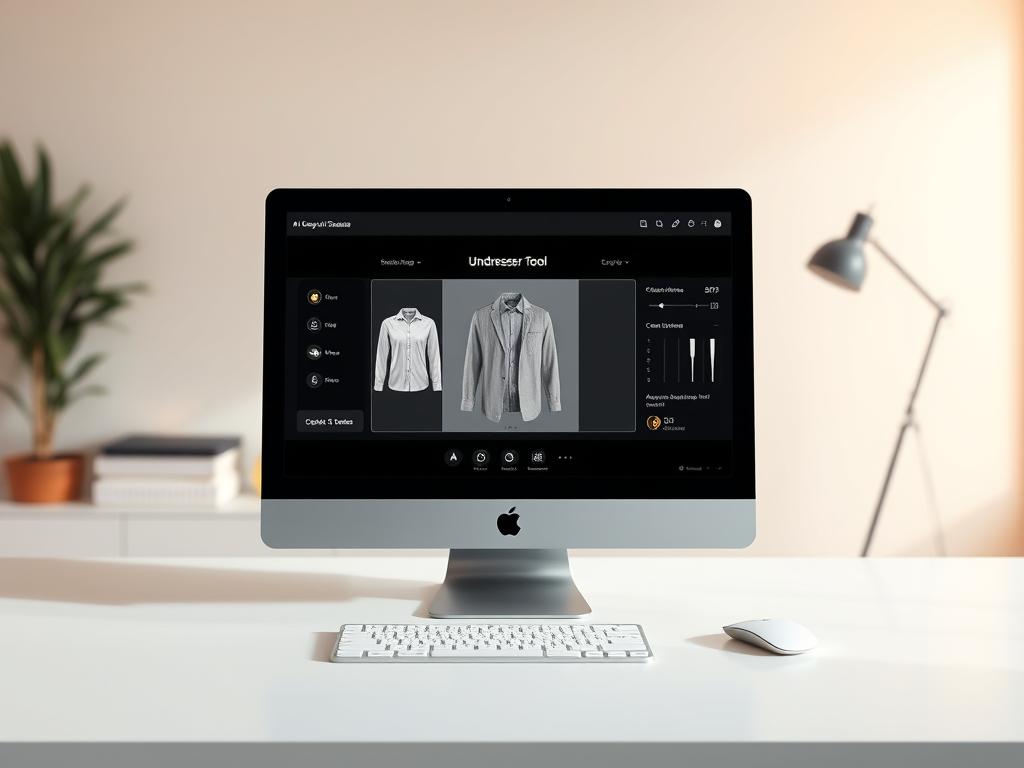 AI undresser tool interface